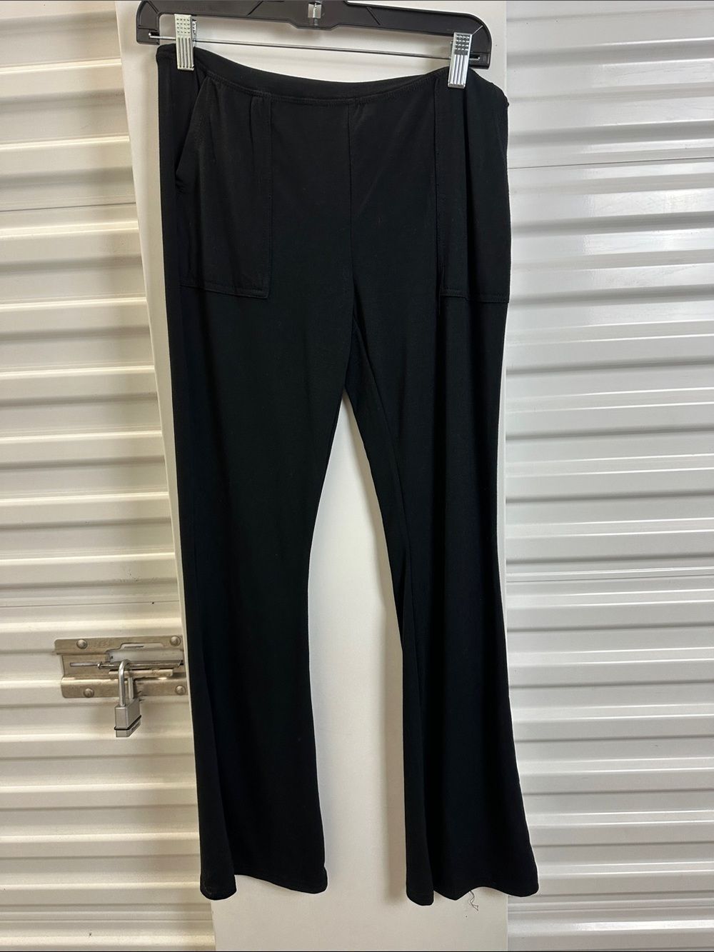 A NEW DAY Black Women's Pull-On Wide-Leg Pants